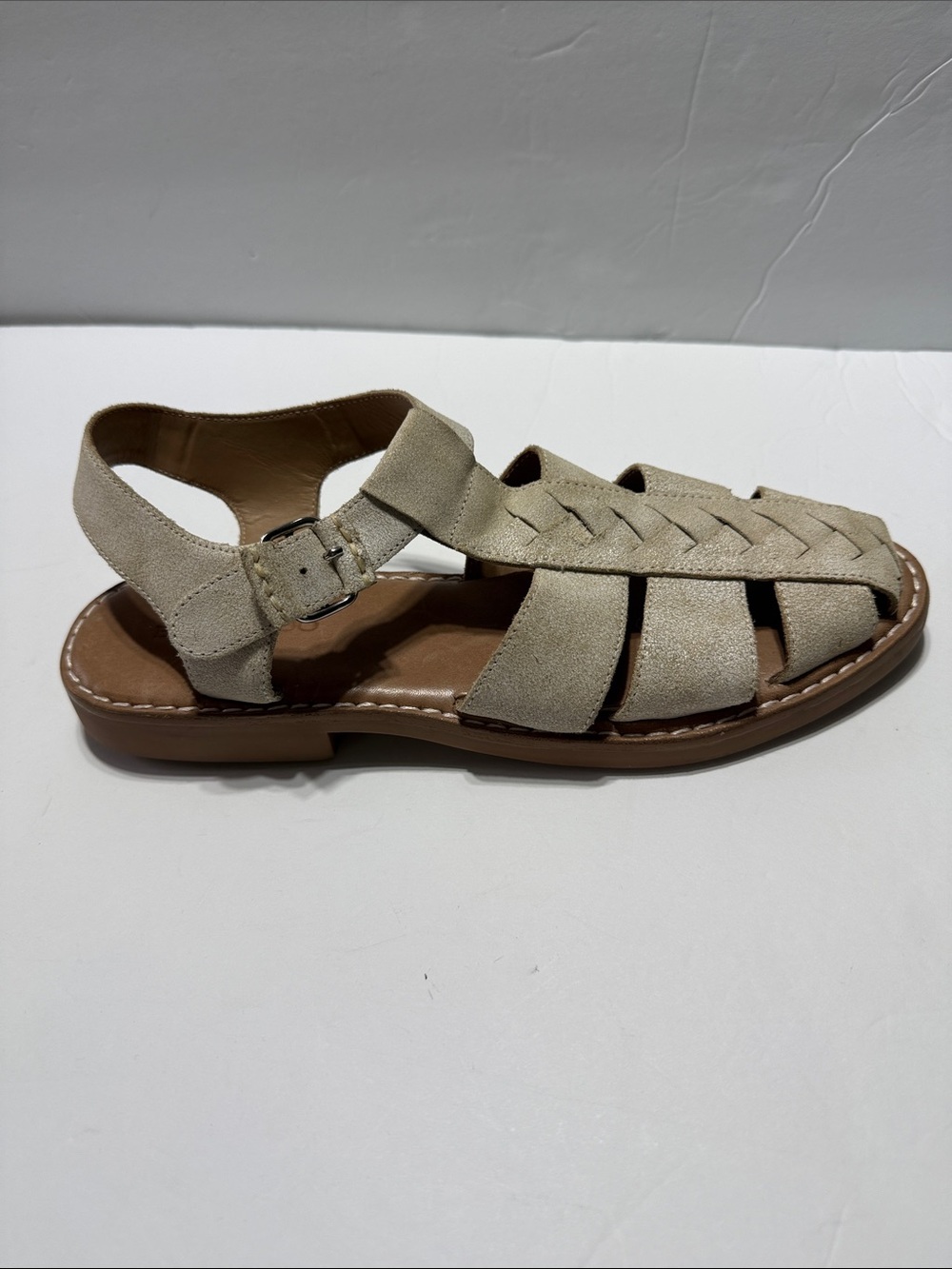 Bernardo Pippa Sand Leather Fisherman Sandals Women’s Size 10M - Picture 11 of 15